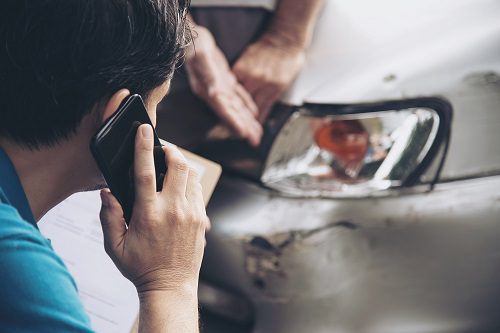 Filing an insurance claim after a hit-and-run accident